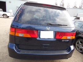 2004 HONDA ODYSSEY EX NAVY BLUE 3.5L AT 2WD A17679